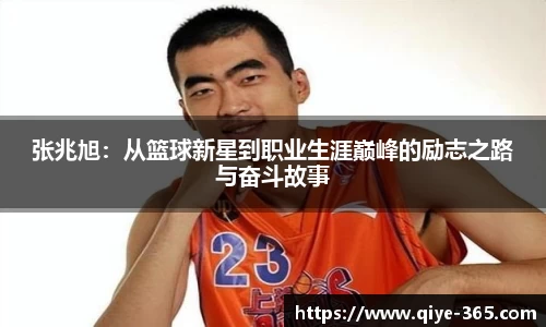 张兆旭：从篮球新星到职业生涯巅峰的励志之路与奋斗故事